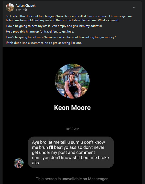 Keon Moore.