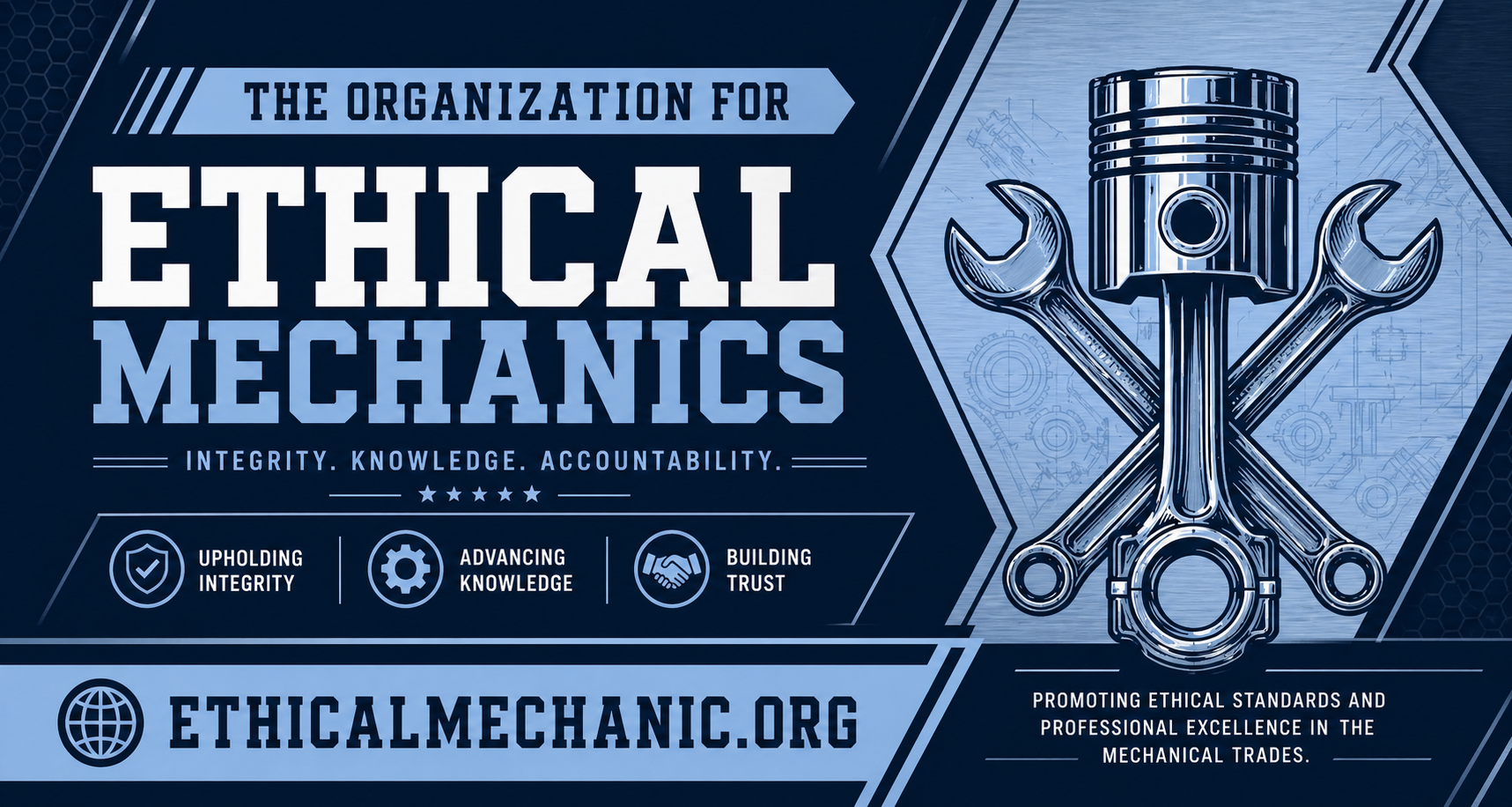 Welcome to The Organization for Ethical Mechanics
